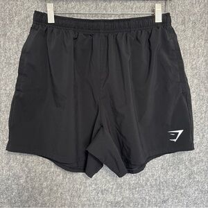 Gymshark Jet Black Men's Athletic Shorts